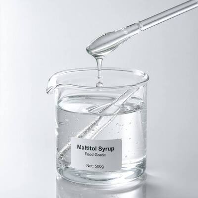 Liquid Maltitol Syrup for Candy, Chewing Gum, Bakery, Ice Cream and Beverage Manufacturing, Sugar Free Bulk Sweetener and Polyol