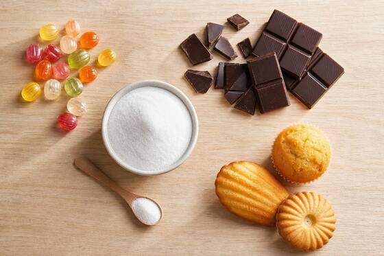 Factory Bulk Maltitol Powder 99% Purity Food Grade E965 CAS 585‑88‑6 Crystalline Sugar Alcohol Low Calorie Sweetener Sugar Substitute for Confectionery Baking 25kg Bag