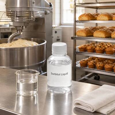 70% Non‑Crystallizable Sorbitol Solution 68‑72% Content Food Cosmetic Industrial Grade Raw Material CAS 50‑70‑4