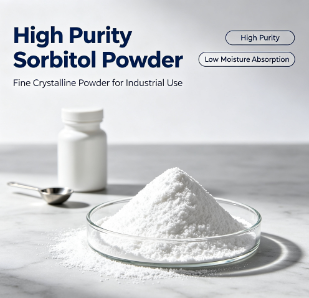 Sorbitol Powder Food Grade Low Calorie, D-Glucitol CAS 50-70-4, Low Glycemic Grade, 25kg PP Bag, Wholesale Supplier