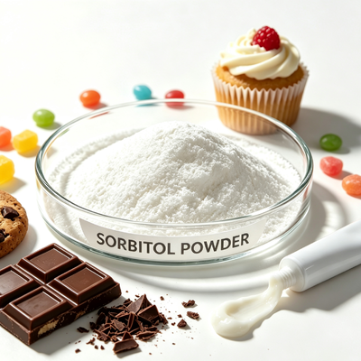Sorbitol Powder Food Additive E420 Multi Grade Raw Material For Baking Candy Toothpaste Resin Textile Auxiliary Production