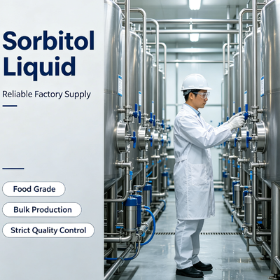 Sorbitol Solution 70% Food Grade Non-Crystallizing, E420 CAS 50-70-4, Sweetener for Crystallizing Grade