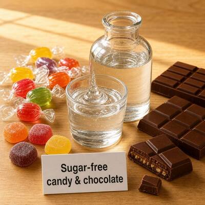 Factory Supply Liquid Sorbitol 70% Food Grade CAS 50-70-4 Sorbitol Syrup Humectant Sweetener for Food Cosmetic Bulk