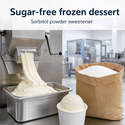 High Purity Sorbitol Powder, Non-Cariogenic Sugar-Free Sweetener and Humectant with Reduced Calorie for Food, Pharma and Cosmetic Use