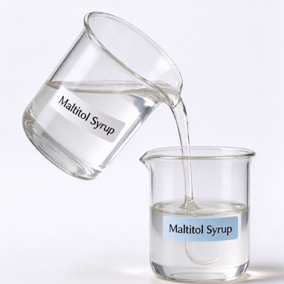 Maltitol Syrup Food Grade 75/50, E965 CAS 585-88-6, Non-Crystallizing Sweetener for Candy, 250kg Drum, Bulk Supply