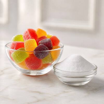 Food Grade Sorbitol Powder D-Sorbitol 40-120 Mesh Granular Sweetener for Sugar-Free Confectionery and Beverage, Factory Direct