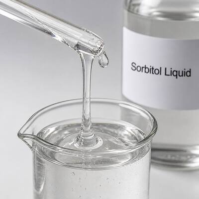 Sorbitol Solution 70% Industrial Grade, D-Glucitol CAS 50-70-4, Polyol Raw Material for Industrial Chemical, 250kg Drum