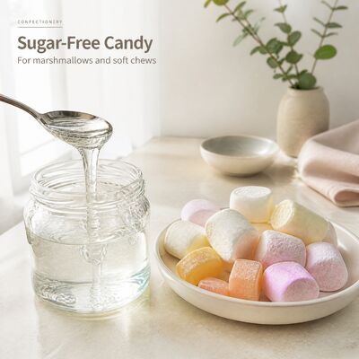 Sorbitol Solution 70% Food Grade, D-Glucitol CAS 50-70-4, Clear Humectant and Sweetener for Chewing Gum, 250kg Drum
