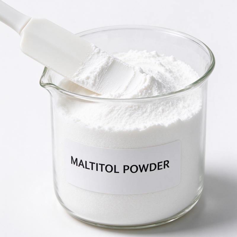 Maltitol Powder Food Grade Highly Soluble, E965 CAS 585-88-6, Non-Cariogenic Sweetener for Highly Soluble, 25kg PP Bag