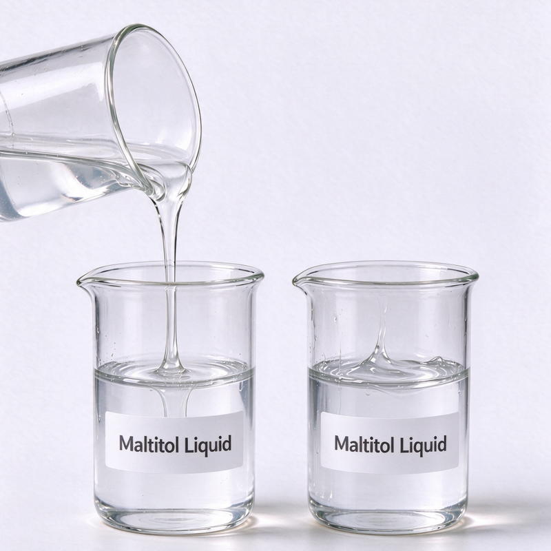 High Purity Liquid Maltitol Syrup, Non-Cariogenic Sugar-Free Sweetener with Reduced Calorie for Food, Beverage and Pharmaceutical Formulations